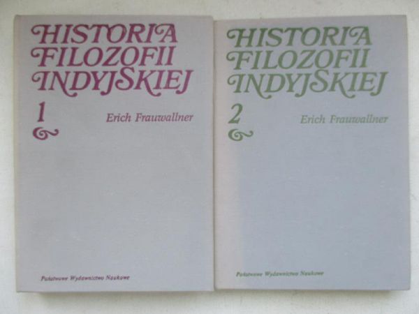 Historia filozofii indyjskiej, tom I-II