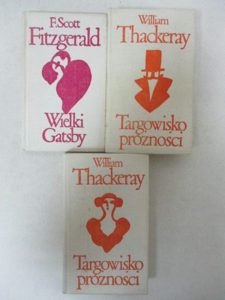 Targowisko próżności (2 tomy)  Wielki Gatsby