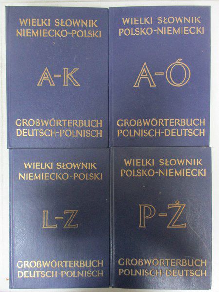 Wielki słownik niemiecko - polski / Wielki słownik polsko - niemiecki