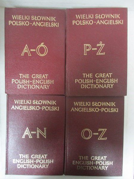 Wielki słownik polsko - angielski / Wielki słownik angielsko - polski