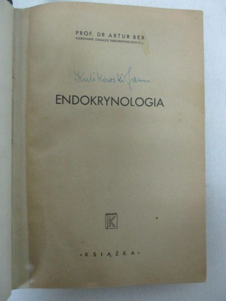 Endokrynologia, 1947 r.