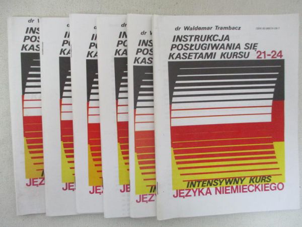 Instrukcja posługiwania się kasetami kursu, 6 zesytów