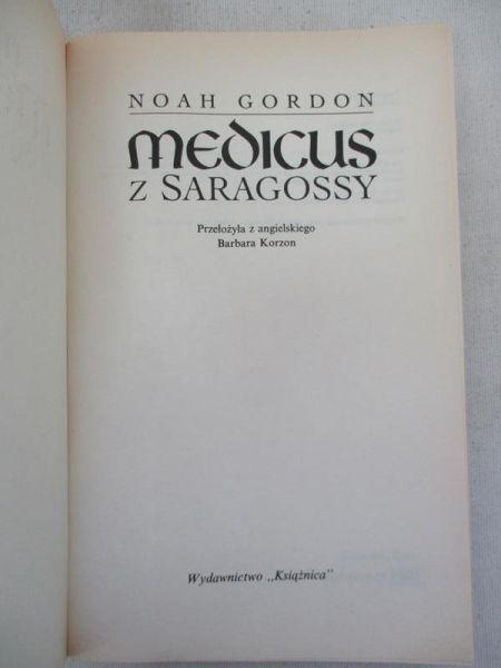 Medicus z Saragossy