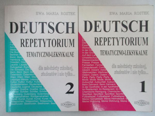 Deutsch Repetytorium tematyczno-leksykalne, t.I-II