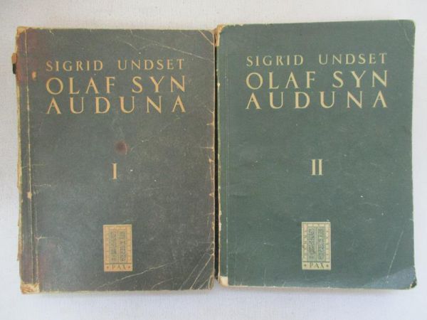 Undset Sigrid - Olaf syn Auduna Tom I-II