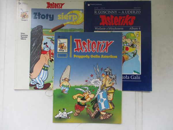 Rene - Asteriks - Złoty Sierp / Asterix - Wyprawa dookoła Galii / Asterix - Przygody Galla Asterixa