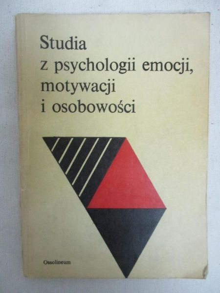 Studia z psychologii emocji, motywacji i osobowości