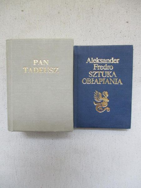Mickiewicz Adam / Fredro Aleksander - Pan Tadeusz / Sztuka obłapiania, miniatury