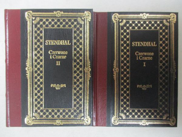 Stendhal - Czerwone i czarne, Tom I i II, Ex Libris