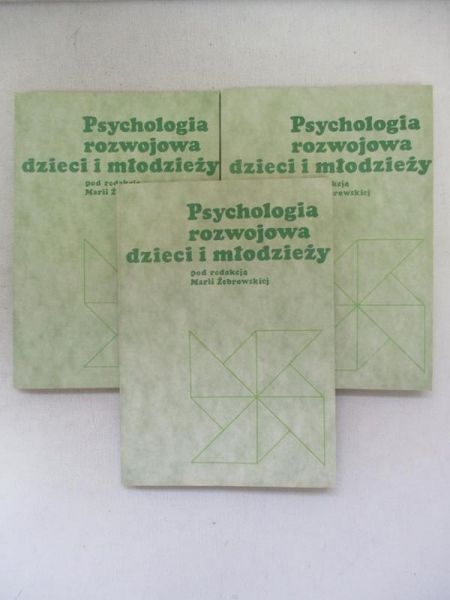 Psychologia rozwojowa dzieci i młodzieży, tom I-III