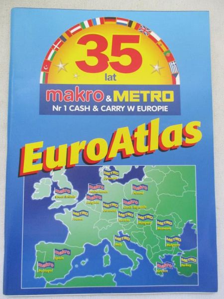 Euro Atlas. Makro & Metro. Nr 1 Cash&carry w Europie