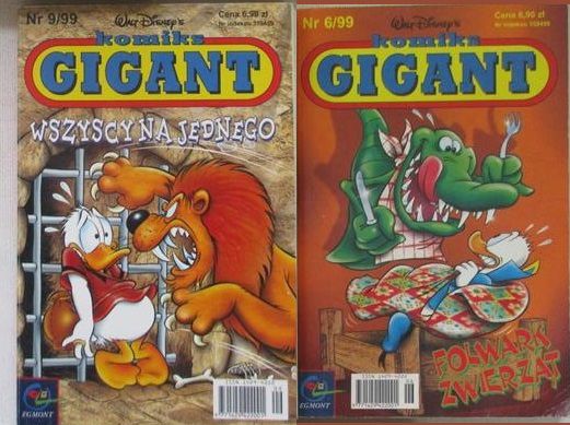 Komiks Gigant, 2 książki