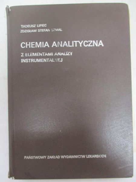 Chemia analityczna z elementami analizy instrumentalnej