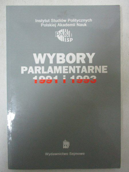 Wybory parlamentarne 1991 i 1993