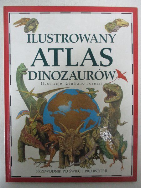 Ilustrowany atlas dinozaurów