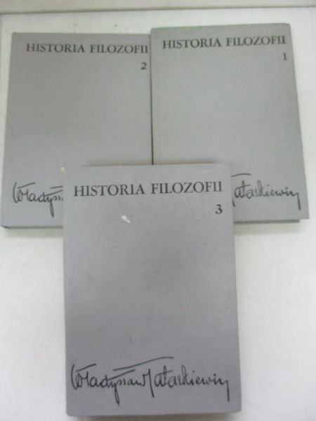 Historia filozofii, t. I-III