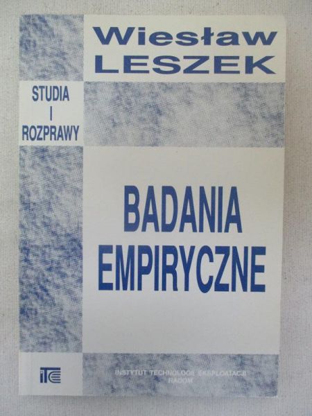 Leszek Wiesław - Badania empiryczne