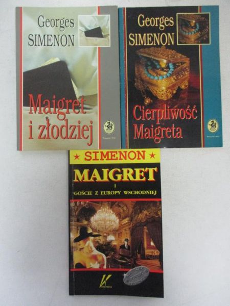 Simenon Georges - Maigret i złodziej/Cierpliwość Maigreta/Maigret i goście z Europy Wschodniej