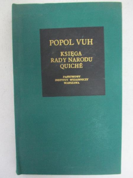 . Księga rady narodu quiche