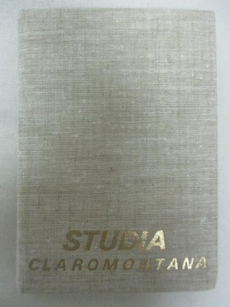 Kosiak Paweł (red.) - Studia Claromontana, Tom IV