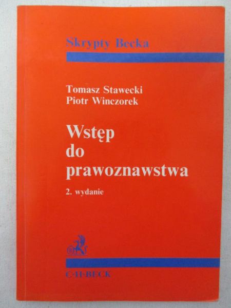 Skrypty Becka: Wstęp do prawoznawstwa
