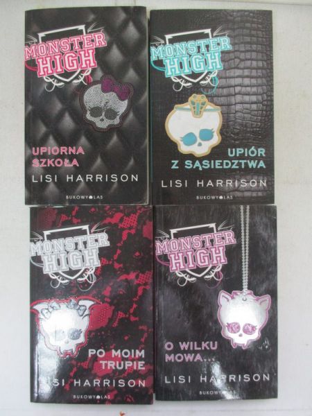 Harrison Lisi - Monster High, tomy I-IV
