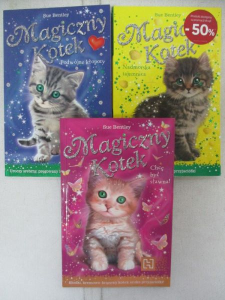 Magiczny kotek, 3 części