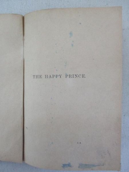 The Happy Prince, 1927 r.