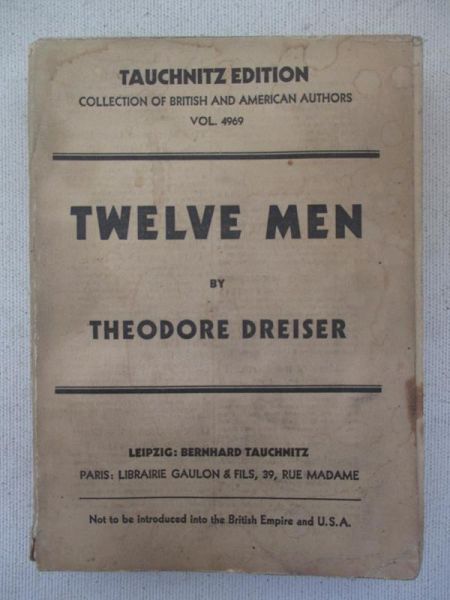 Twelve Men, 1931 r.