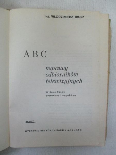 ABC naprawy odbiorników telewizyjnych
