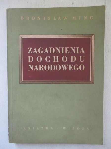 Zagadnienia dochodu narodowego