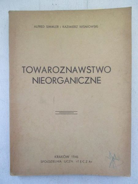 Towaroznawstwo nieorganiczne, 1946