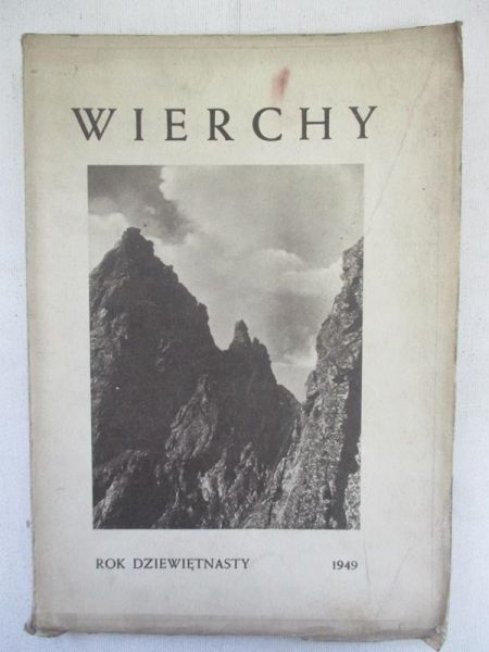 Goetel Walery (red.) - Wierchy. Rok dziewiętnasty 1949