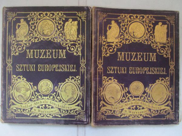 Muzeum Sztuki Europejskiej, tomy III-IV, 1874 r., unikat
