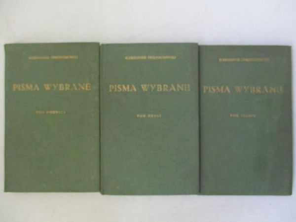 Pisma Wybrane t. I-III