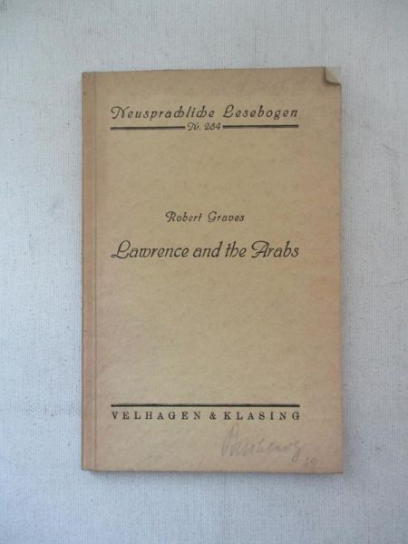 Graves Robert - Lawrence and the Arabs, 1937 r.