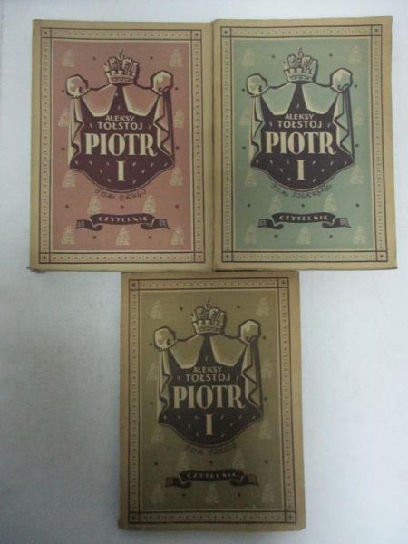 Piotr I, tom I-III, 1948 r.