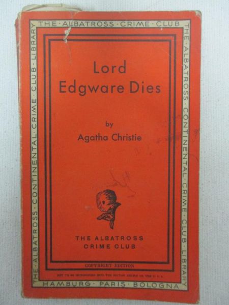 Christie Agatha - Lord Edward Dies, 1933 r.
