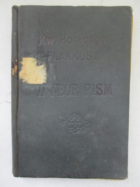 Dolnicki Julian - Kw. Flakkusa Wybór pism 1908 r.