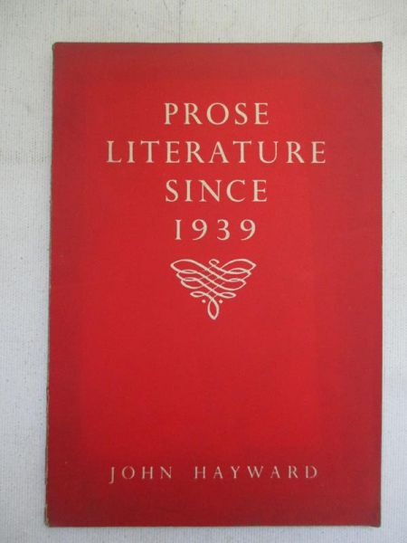 Prose Literature since 1939, 1947 r.