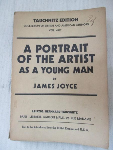 Joyce James - A Portrait of the Artist as a Young Man, 1930