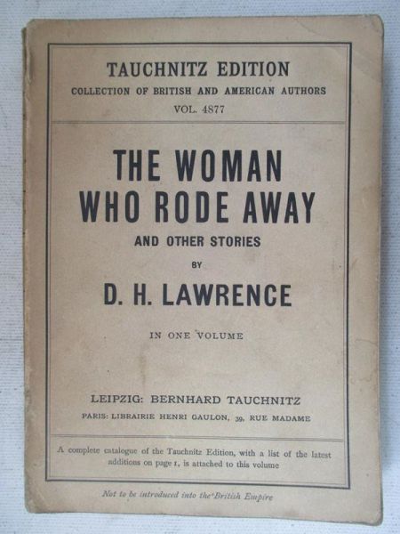 The Woman who rode away, 1929r.