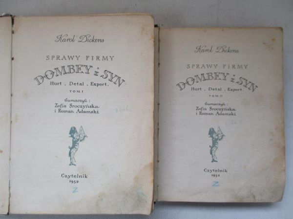 Sprawy firmy. Dombey i syn Tom  II -II