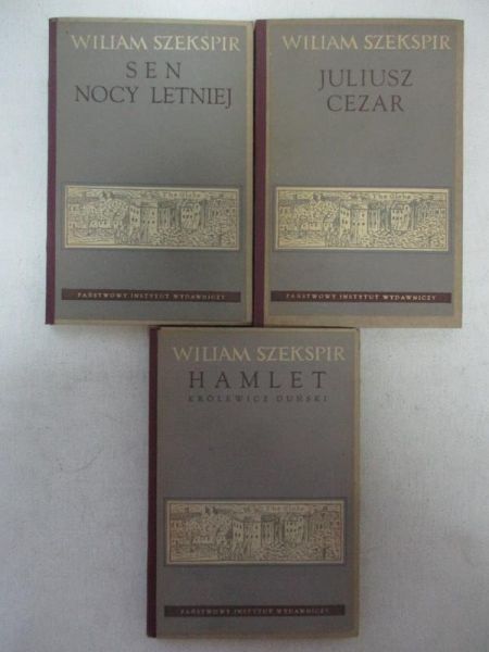 Sen nocy letniej / Hamlet / Juliusz Cezar