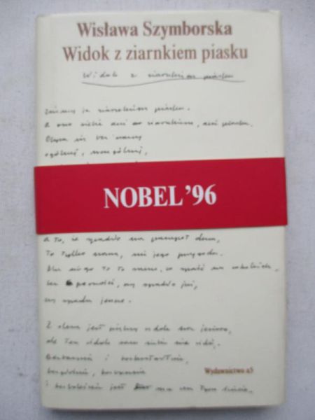 Widok z ziarnkiem piasku