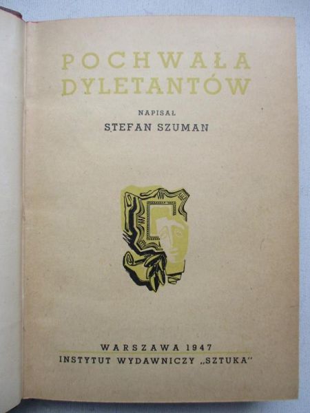 Pochwała dyletantów