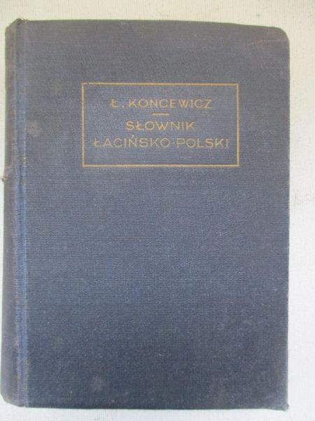 Nowy słownik podręczny łacińsko-polski, 1936 r.