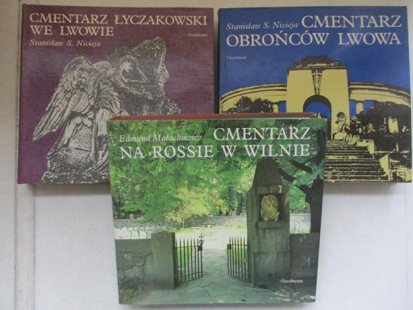 Małachowicz Edmund,  - Cmentarz na Rossie w Wilnie / Cmentarz obrońców Lwowa / Cmentarz Łyczakowski we Lwowie