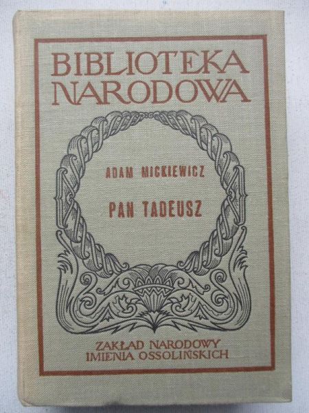 Mickiewicz Adam - Pan Tadeusz