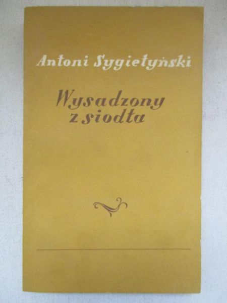 Wysadzony z siodła